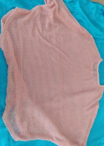 Pembe Örgü Salaş Paeeo - Görsel 3