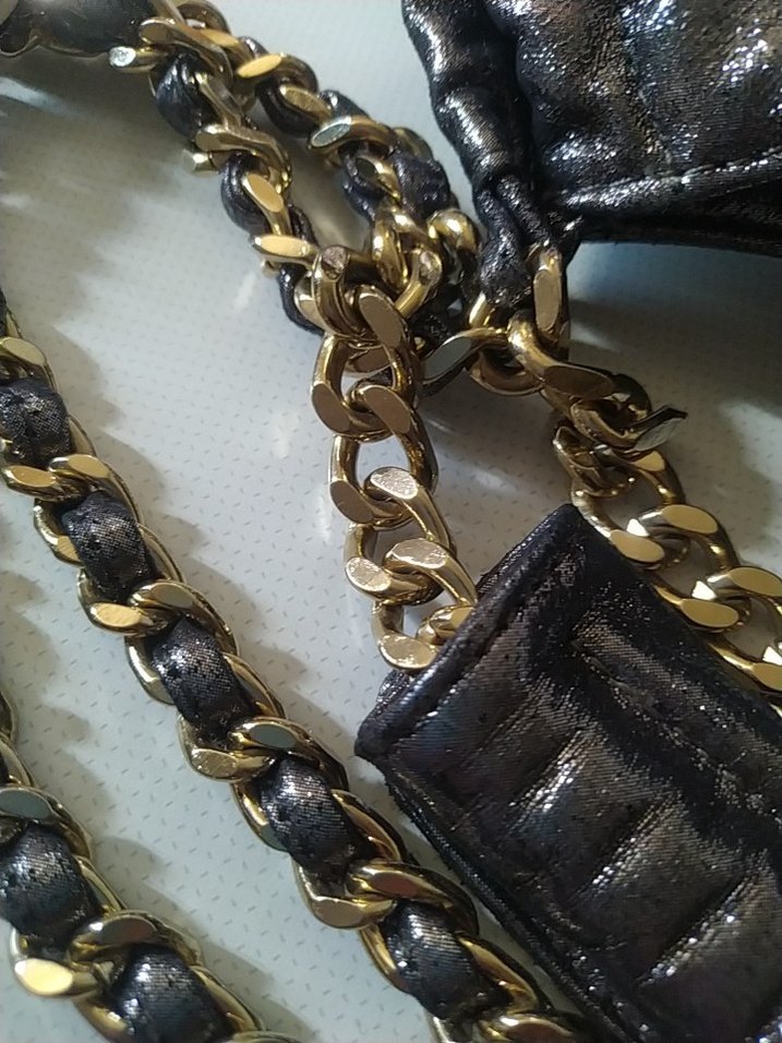 Abiye hem zincir askılı hem el tasimalik büyük canta - Görsel 3