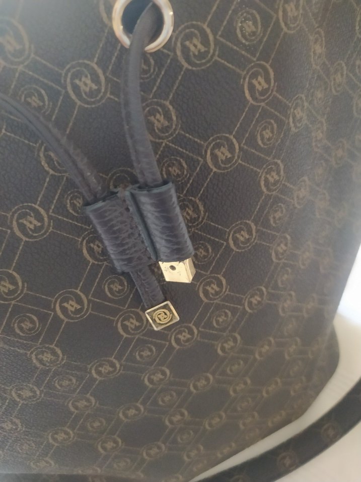 Kahverengi Deri Tokalı Kadın Çantası - Görsel 2