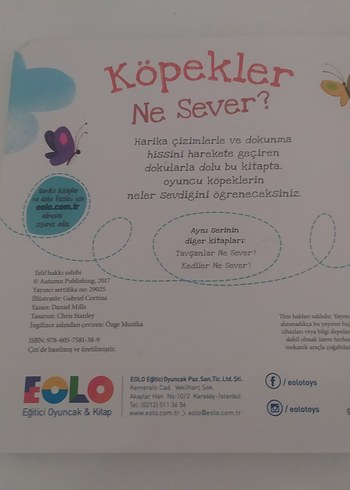  Beden Köpekler Ne Sever? - EOLO Çocuk Kitabı