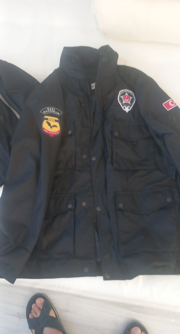 Siyah bay bayan özel güvenlik mont ikili takim - Görsel 4