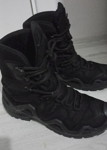 Siyah Bağcıklı Erkek Kauçuk Bot - Görsel 2