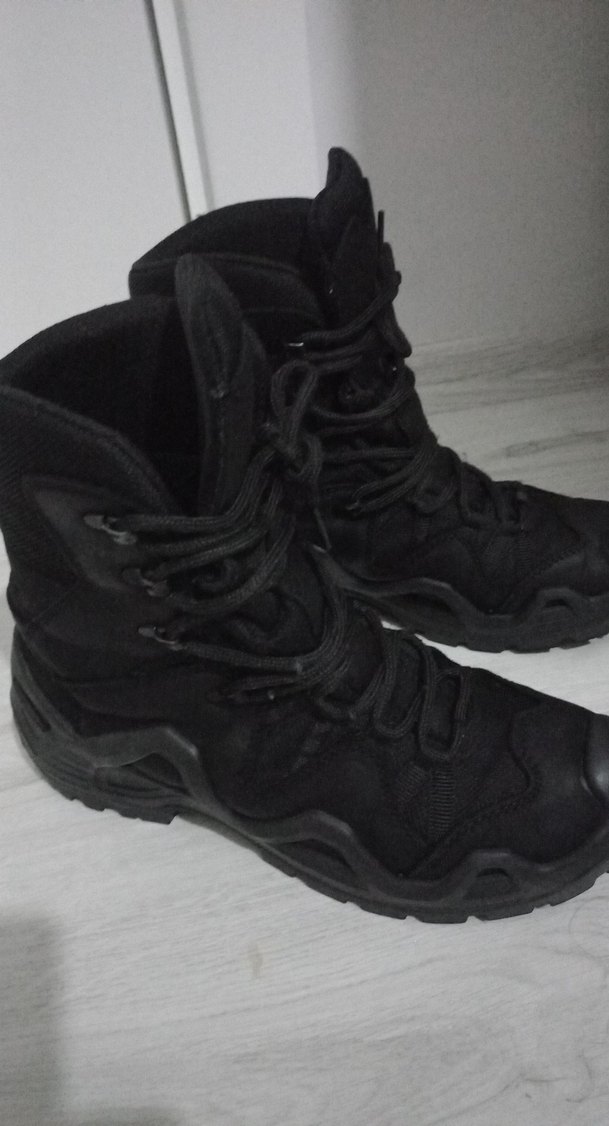 Siyah Bağcıklı Erkek Kauçuk Bot - Görsel 2