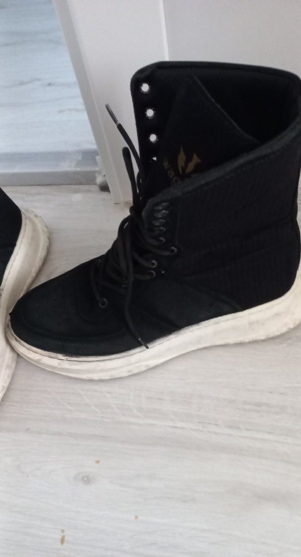 Siyah Bağcıklı Stiletto Topuklu Kadın Bot - Görsel 3