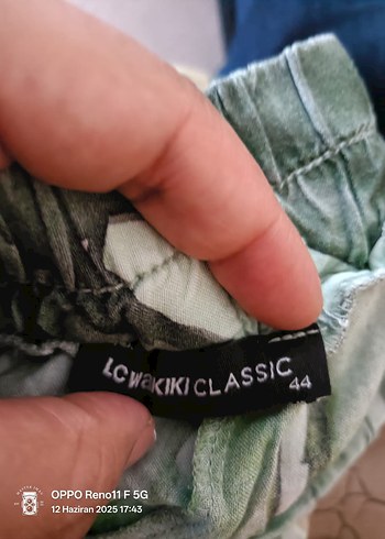 48 Beden yeşil Renk Uzun Yeşil Bağlama Desenli Bohem Tunik pantolon takım