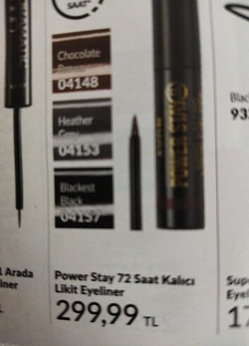 Avon Power stay likit ayliner