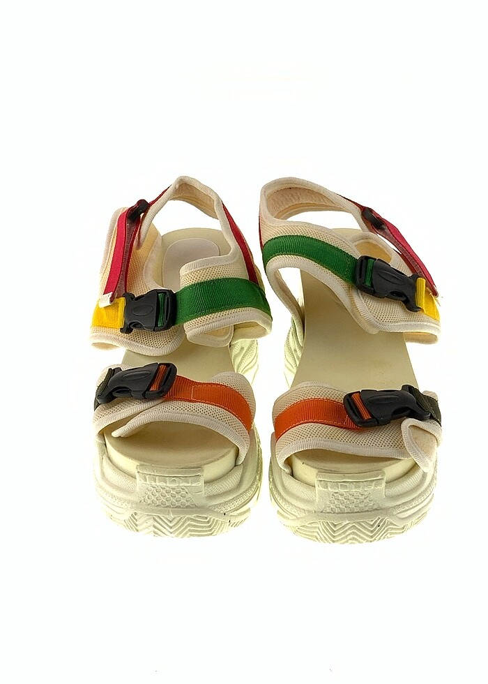 Vintage Love Dolgu Topuk %70 İndirimli. - Görsel 3