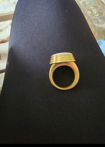 Beden Yeşil Boncuklu Vintage Kadın Yüzük