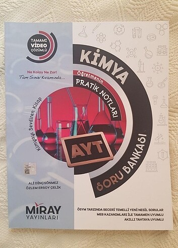 Miray Ayt kimya soru bankası 