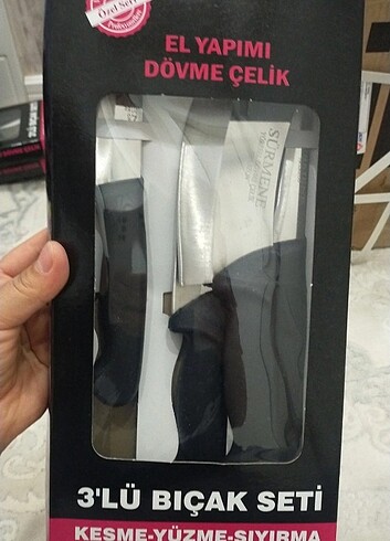 Sürmene Bıçak seti 3+1