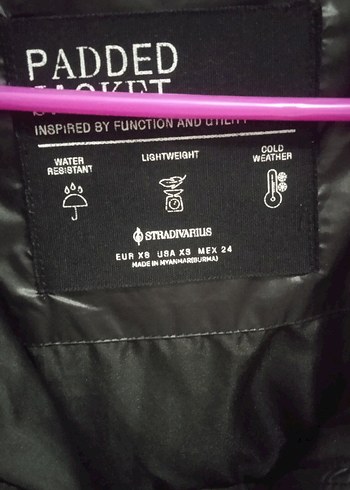 Siyah Fermuarlı Kadın Kışlık Mont - Görsel 2