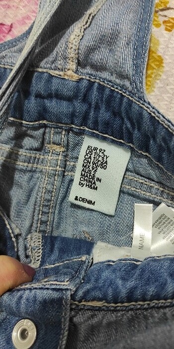 Mavi Jeans Kız bebek bahçıvan pantolon