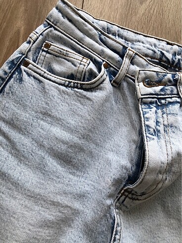 s Beden mavi Renk Mom Jean