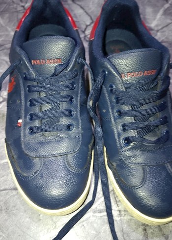 Erkek Lacivert Spor Ayakkabı Velcro Detaylı - Görsel 6