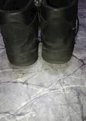 Gri Siyah Tokalı Erkek Goth Botları - Görsel 5