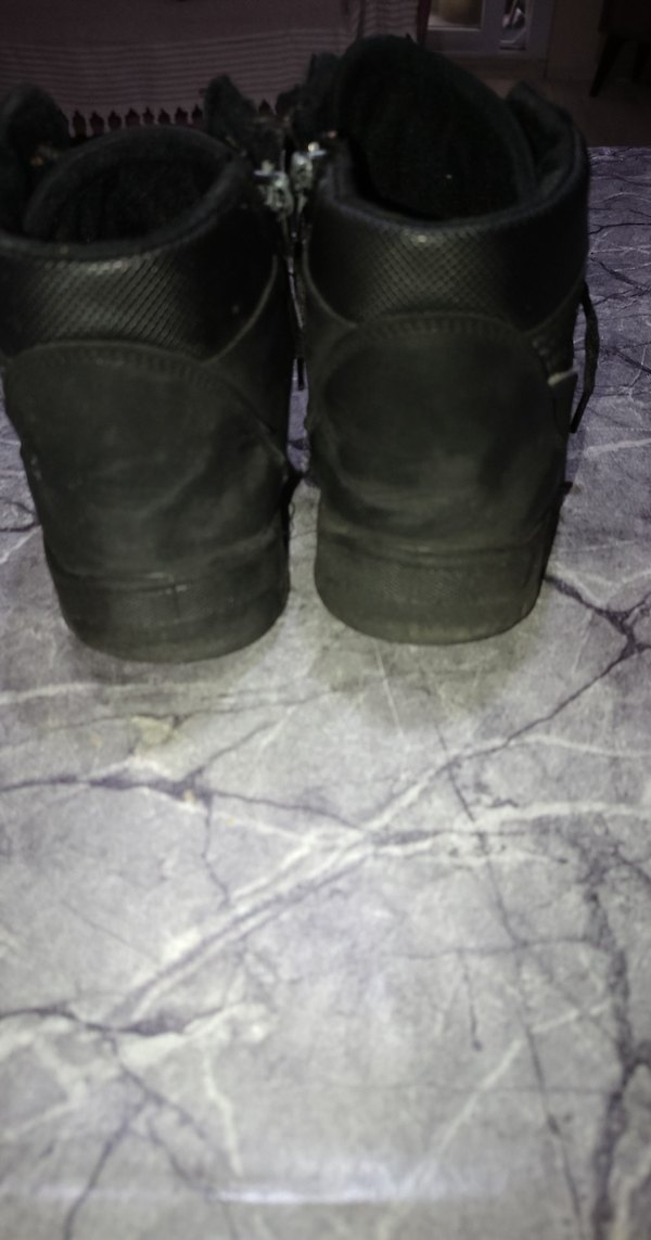 Gri Siyah Tokalı Erkek Goth Botları - Görsel 5