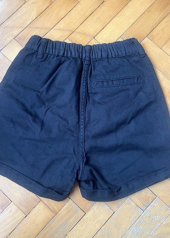 Kadın Siyah Mini Şort - Görsel 2