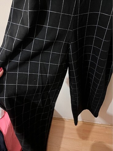 Diğer Siyah ekoseli tulum #mango #zara