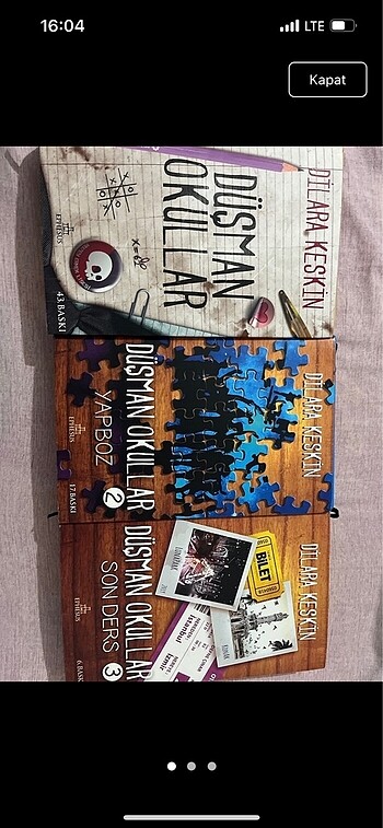 düşman okullar set