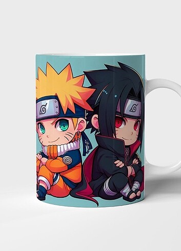Naruto Sasuke Tasarım Kupa 