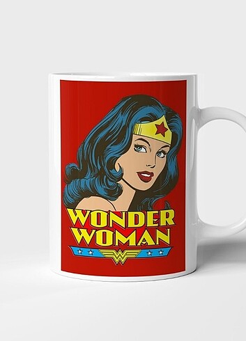 Wonder Woman DC Tasarım Kupa 