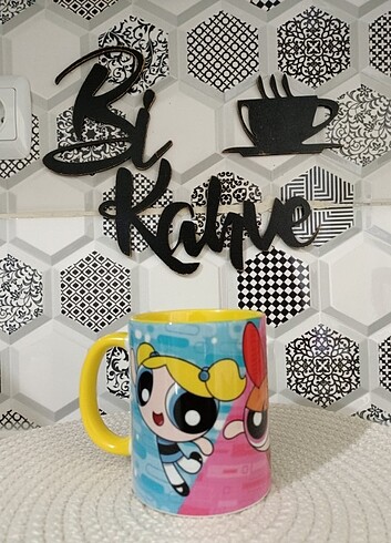 Powerpuff Girls Tasarım Kupa 