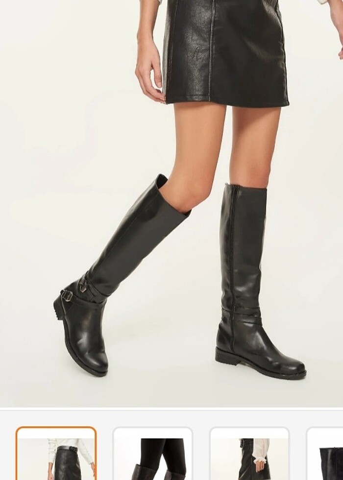 Siyah kadın cizme - Görsel 2