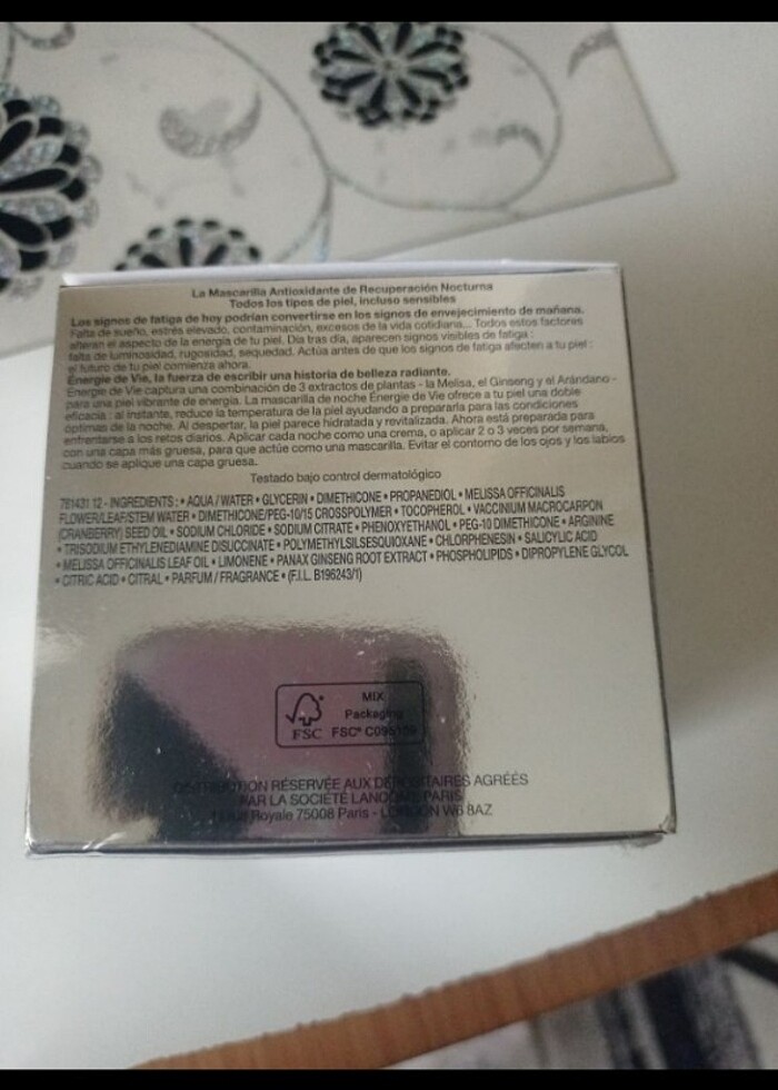 Lancome gençleştirici krem  - Görsel 2