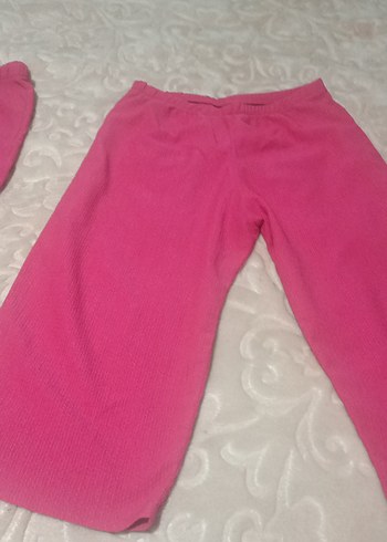 Pembe kız çocuk Rahat Kesim Midi kapri - Görsel 4