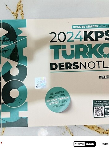 2024 KPSS Benim Hocam Türkçe