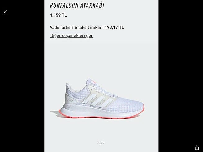 adidas spor ayakkabı