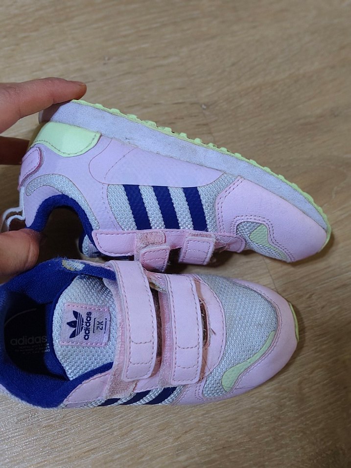 Kız Çocuk Pembe Adidas Spor Ayakkabı - Görsel 3