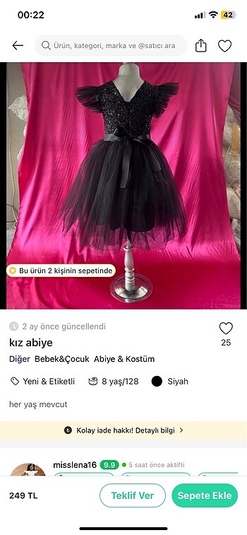 Kız çocuk abiye gelinlik
