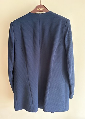 Diğer Düğmeli Gri Kadın Blazer Ceket