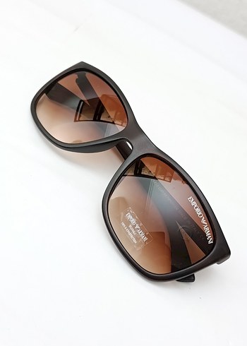 erkek güneş gözlüğü kahverengi - Görsel 3