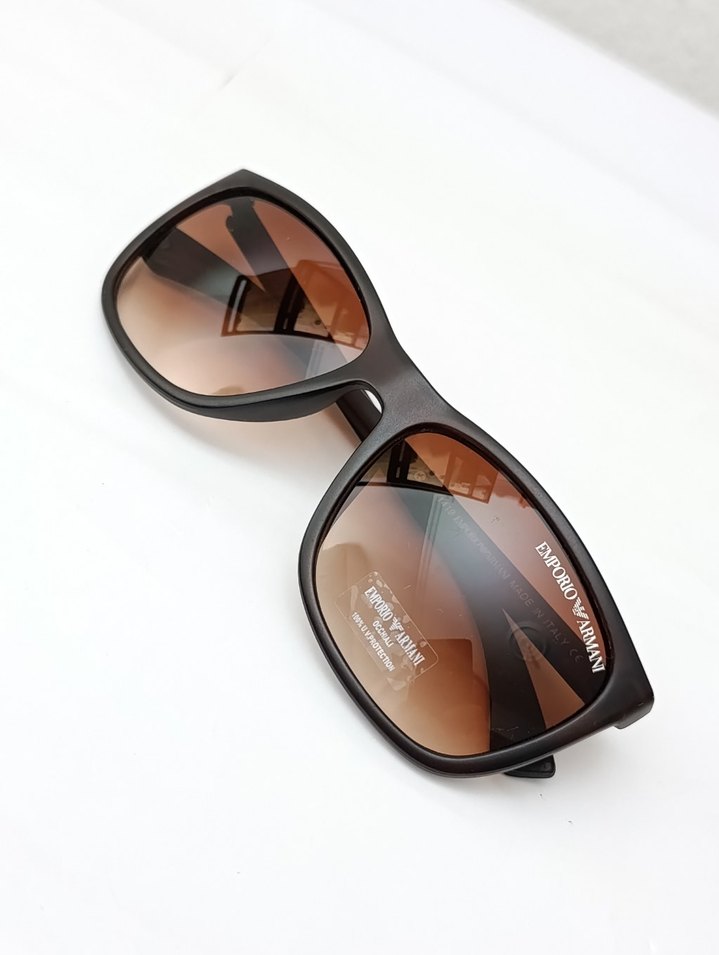 erkek güneş gözlüğü kahverengi - Görsel 3