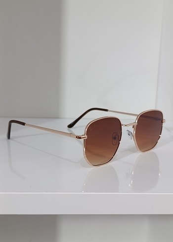 Kadın Klasik beşgen güneş Gözlüğü - Görsel 3