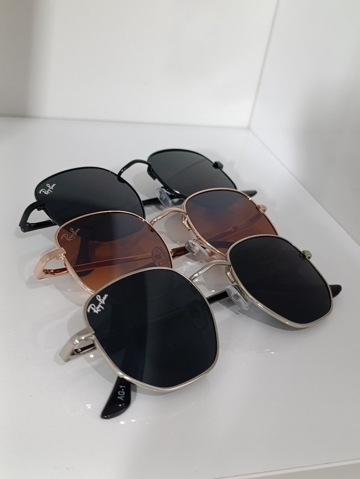 Kadın Klasik beşgen güneş Gözlüğü - Görsel 5