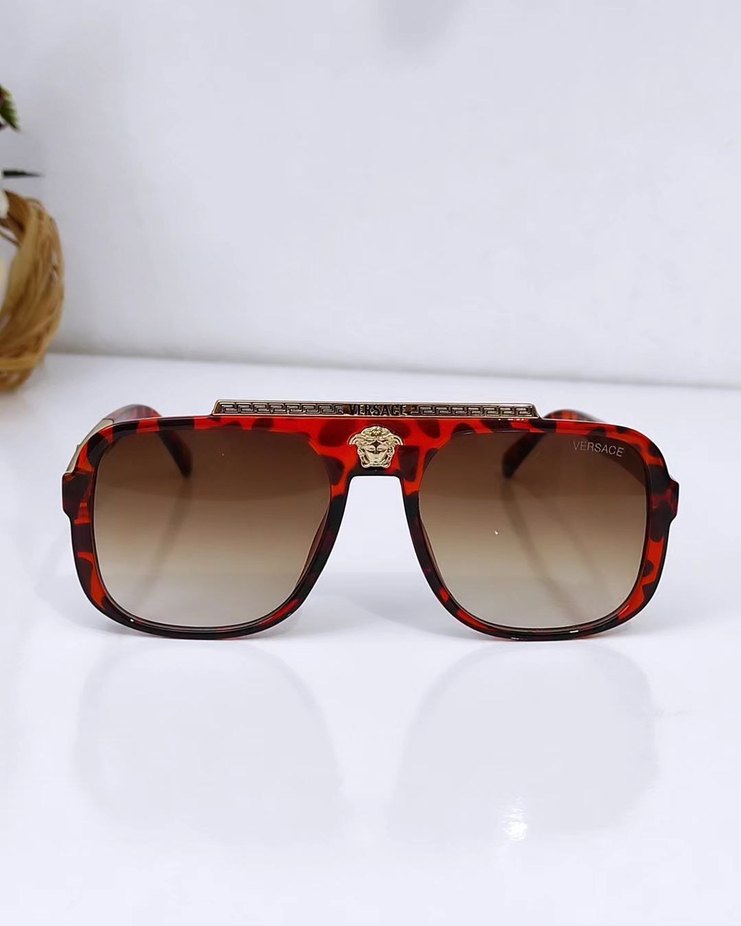 Kahverengi Modern Klasik Kadın Güneş Gözlüğü - Görsel 3