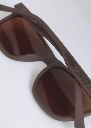 Erkek kahverengi Güneş Gözlüğü - Görsel 4