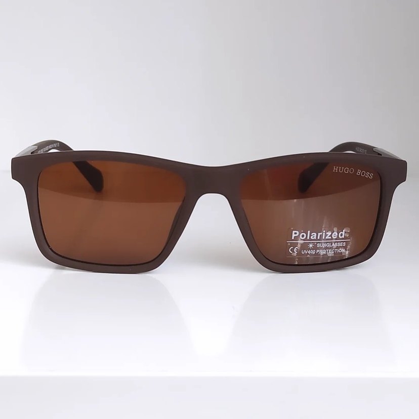 Erkek kahverengi Güneş Gözlüğü - Görsel 2