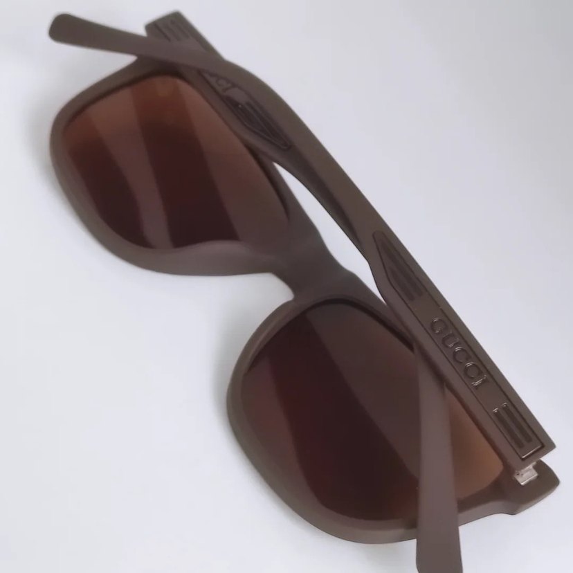 Erkek kahverengi Güneş Gözlüğü - Görsel 4