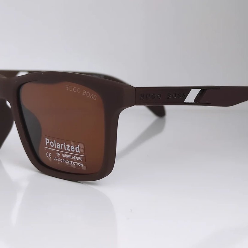 Erkek kahverengi Güneş Gözlüğü - Görsel 3