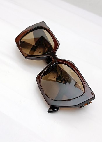 Kahverengi  Kadın güneş Gözlüğü - Görsel 3