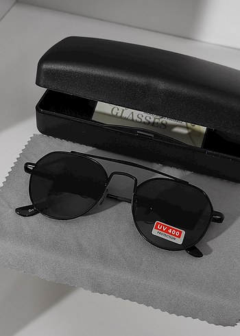 Klasik Siyah UV400 Koruyucu Güneş Gözlüğü - Görsel 3