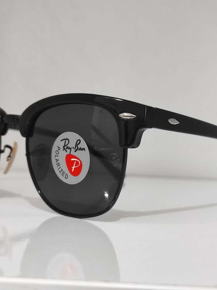 Clubmaster güneş Gözlüğü polarize - Görsel 2
