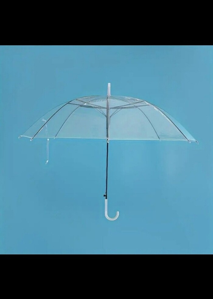 Şeffaf şemsiye  - Görsel 3