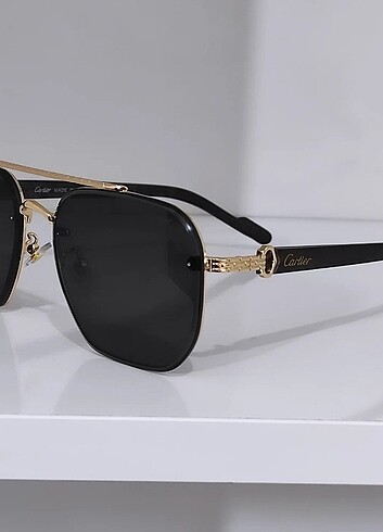 Cartier güneş gözlüğü Gold sap