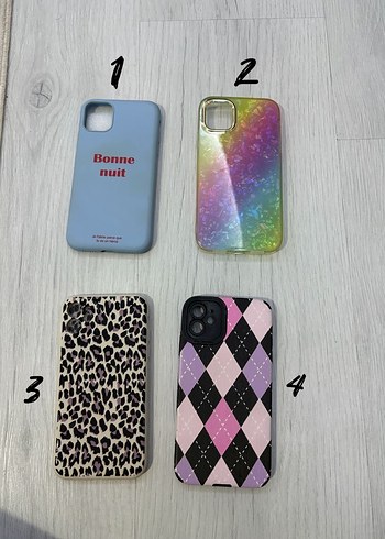 4 TANE KILIF 100 TL( TOPLU) RENKLİ IPHONE 11 KILIF