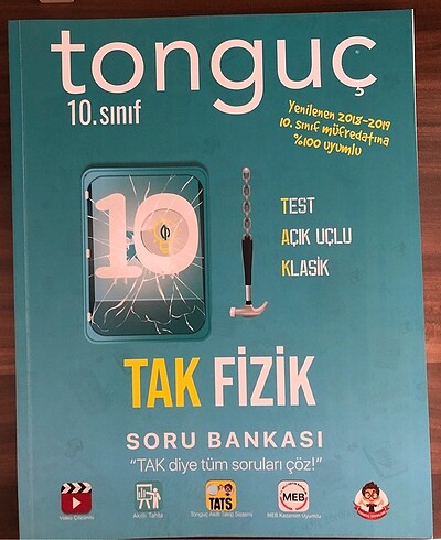 TONGUÇ 10. SINIF TAK FİZİK SORU BANKASI